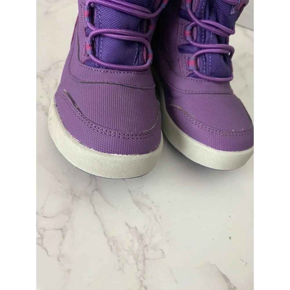 Merrel Boots Toddler Sz 10 Purple Snow Rain Waterproof Fall